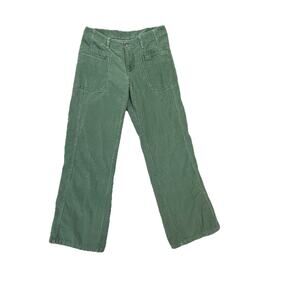 Vintage Patagonia Rhythm Corduroy Pants Size 10 Baggy Y2K Green 100% Cotton Rare